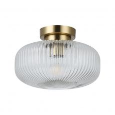 Arlo 1 Light IP44 Antique Brass