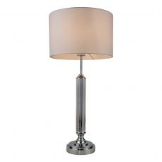 Julie Crystal Polished Chrome Table Lamp