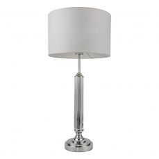 Julie Crystal Polished Chrome Table Lamp