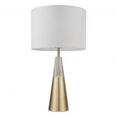 Lola Crystal Satin Gold Table Lamp