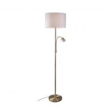 Marshall Mother and Child Floor Lamp Antique Brass