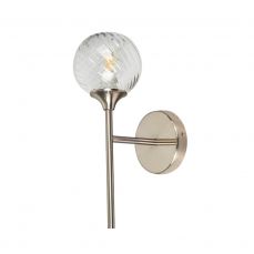 Mona 1 Light Wall Light Satin Chrome