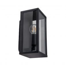 Parker One Light Black Wall Light