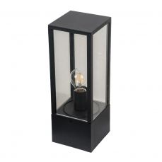 Parker 400mm Black Bollard Light