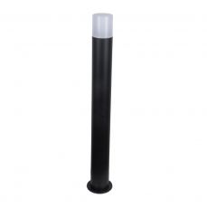 Piper 800mm Black Bollard Light