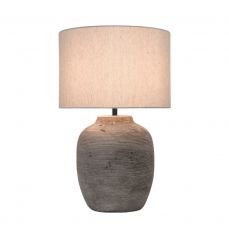 Remy Large Grey Stone Table Lamp