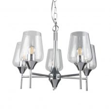 Vino 5 Light Polished Chrome Ceiling Light